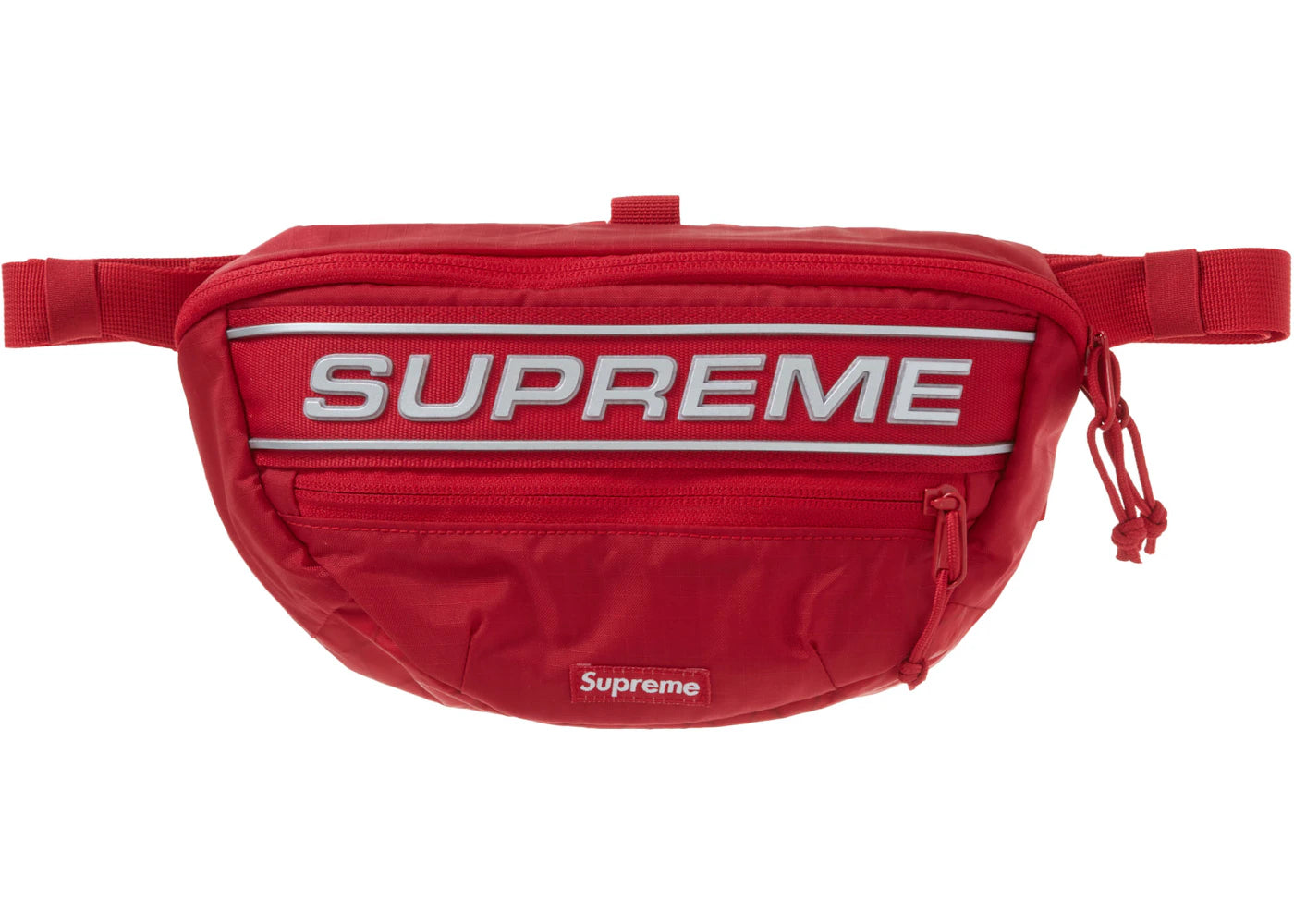 Supreme Logo Waist Bag Red -1