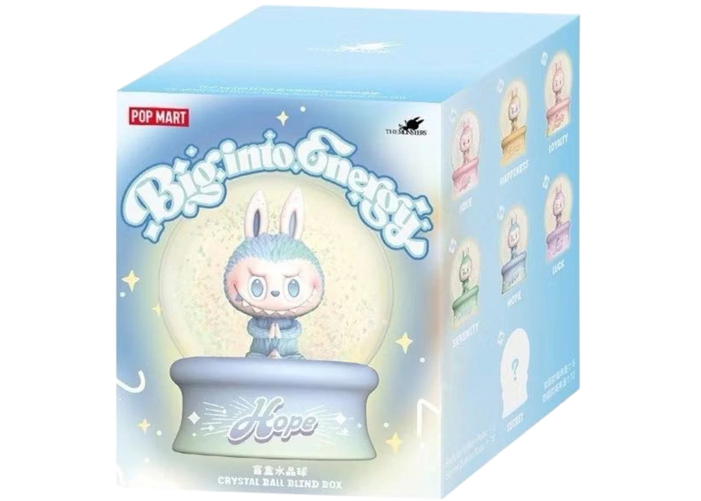 Pop Mart Labubu The Monsters Big into Energy Series Crystal Ball Single Blind Box-1