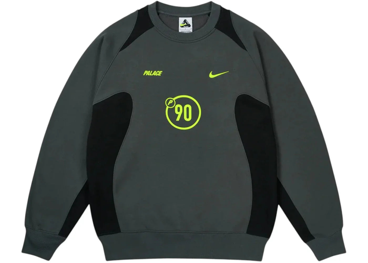 Palace x Nike Total P90 Crew Grey -1