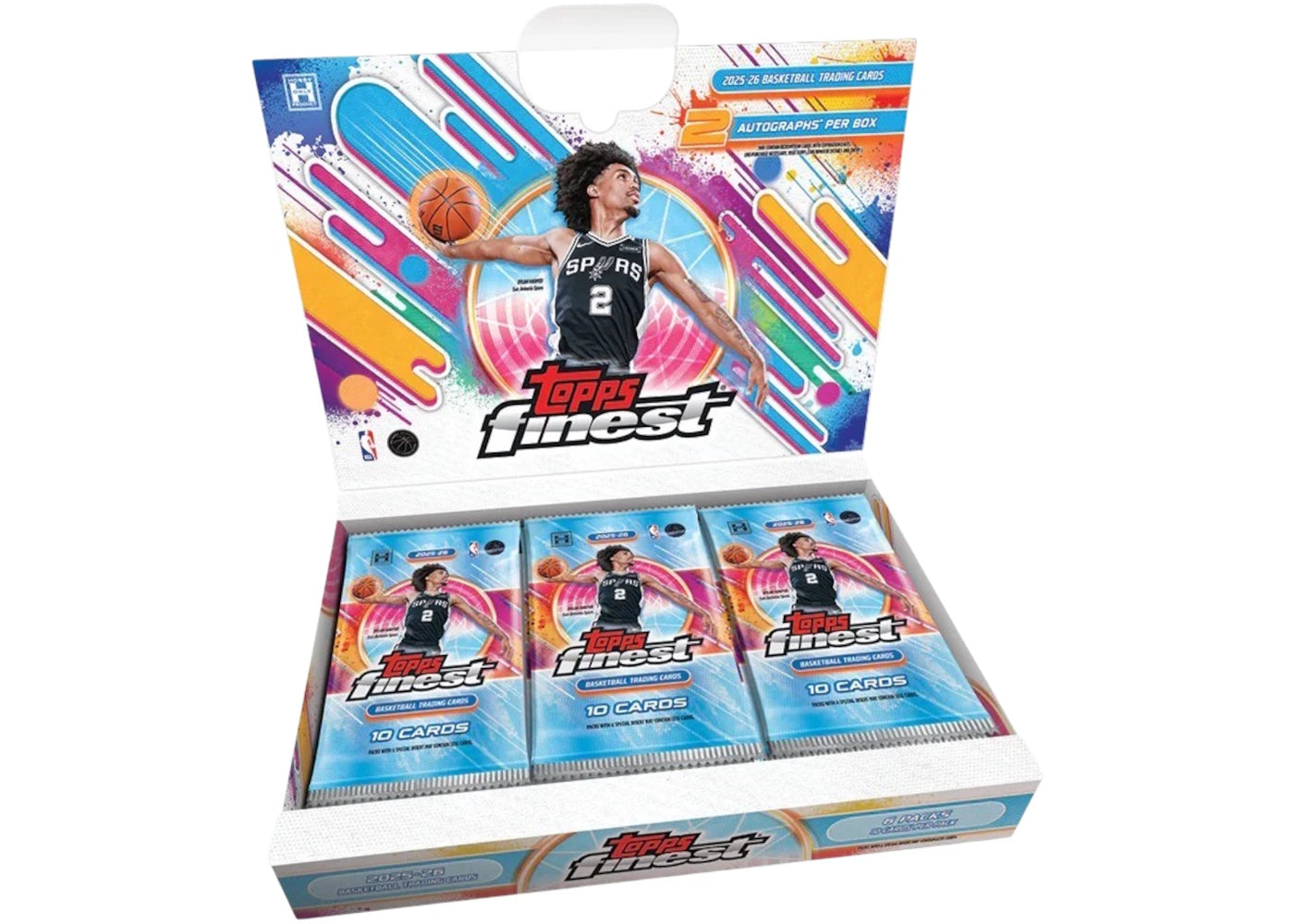 2025/26 Topps Finest Basketball Hobby Box -1