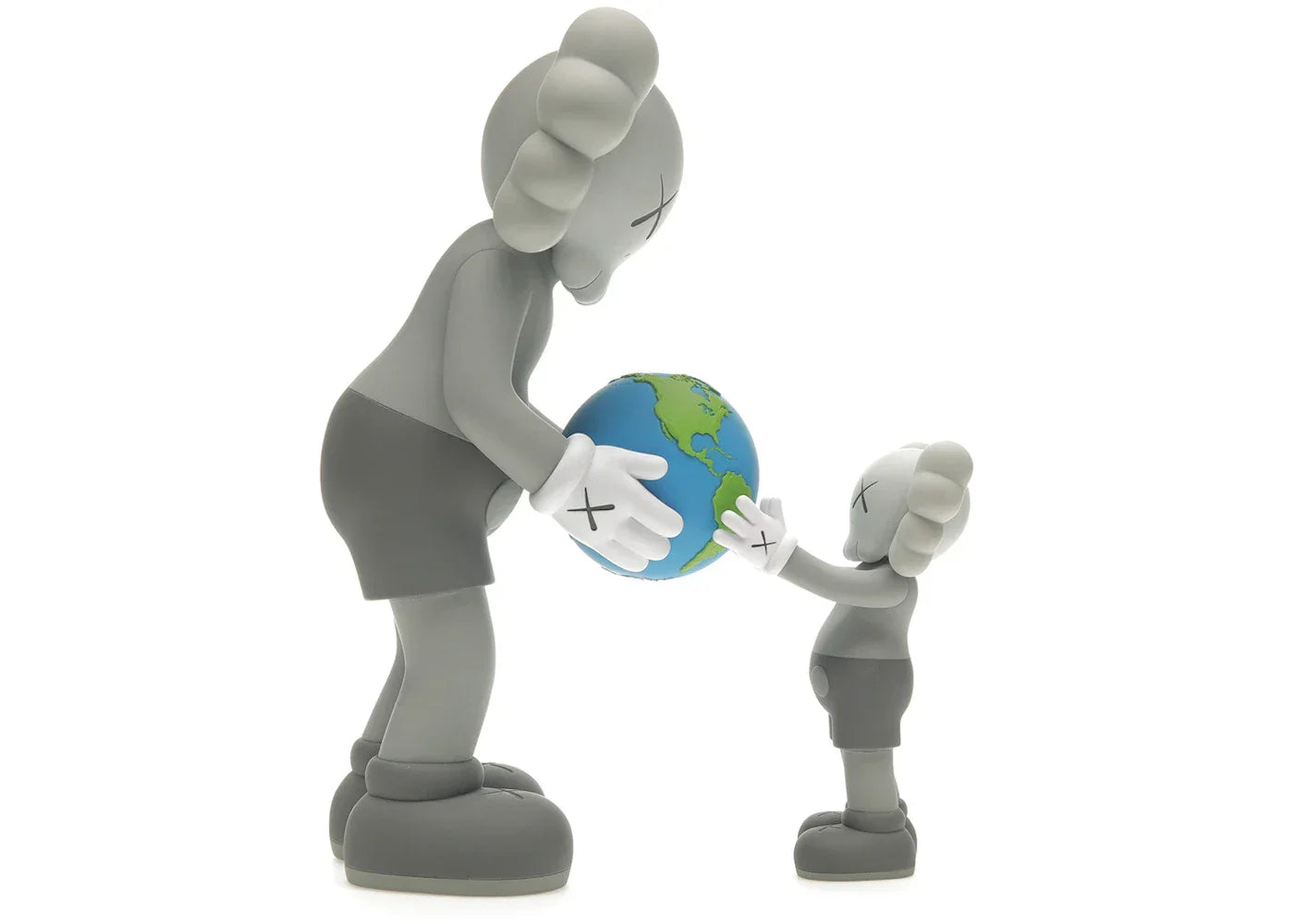 KAWS THE PROMISE Vinyl Figure Grey-1