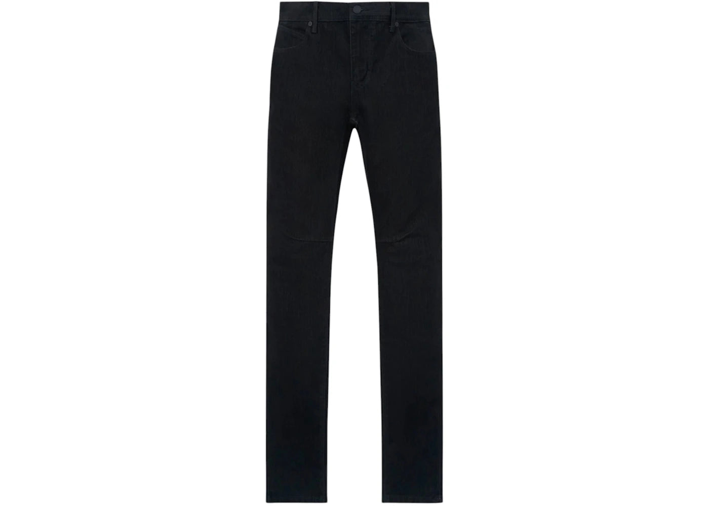 RtA Bryant Flocked Jeans Black -1