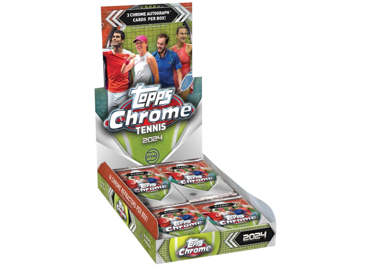 2024 Topps Chrome Tennis Hobby Box -1