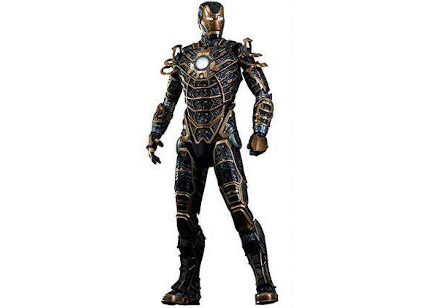 Hot Toys Marvel Movie Masterpiece Iron Man Mark 41 Bones Collectible Figure -1