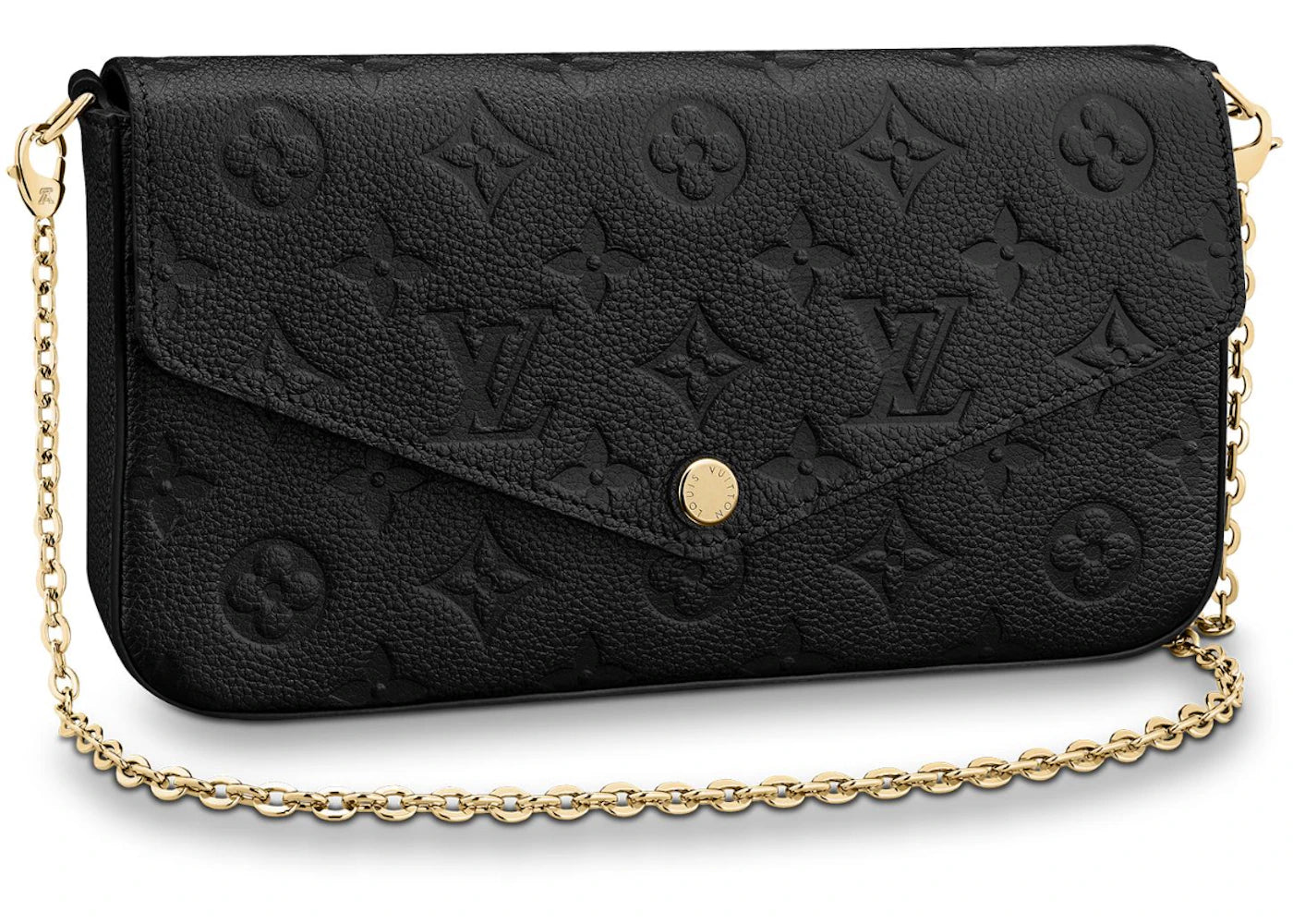 Louis Vuitton Felicie Pochette Monogram Empreinte Black -1