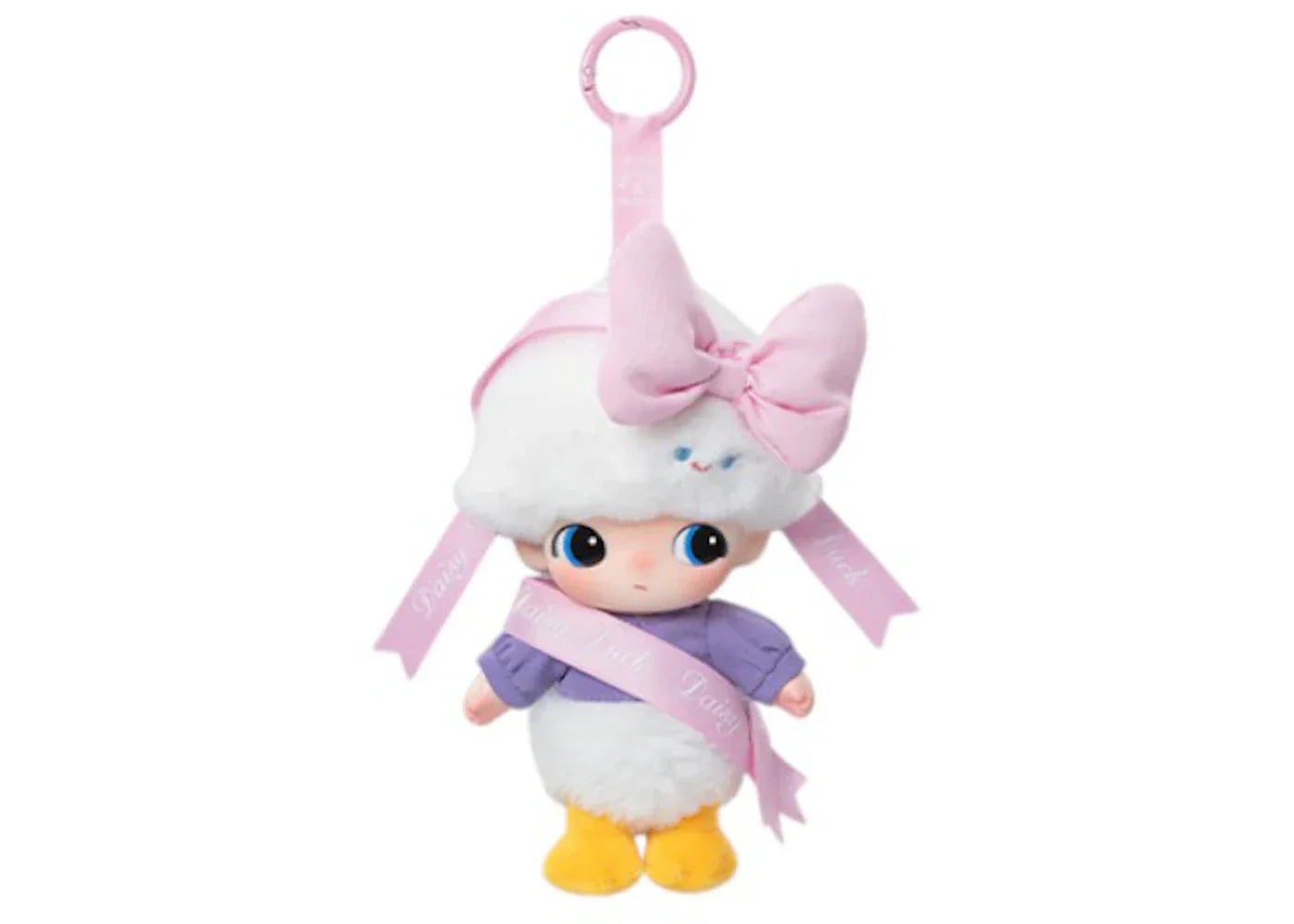 Pop Mart DIMOO World x Disney Series Daisy's Gift Vinyl Plush Keychain-1