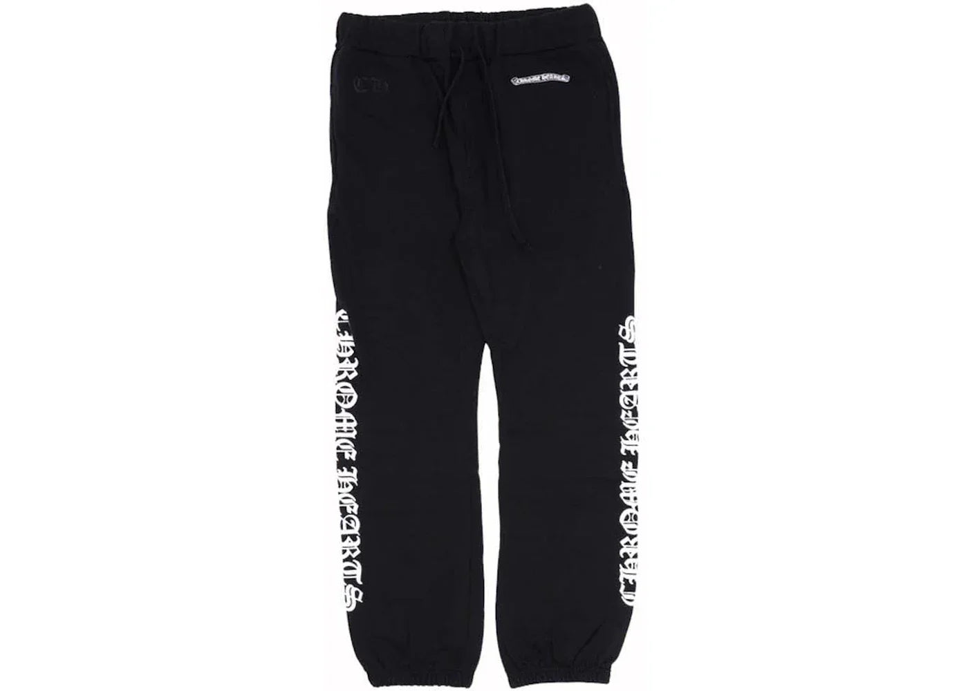 Chrome Hearts Logo Sweatpants Black -1