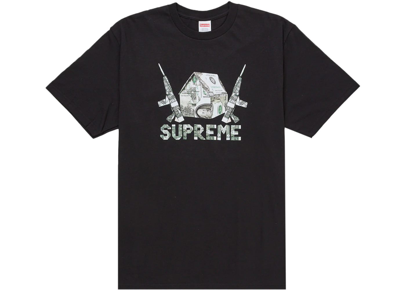 Supreme Origami Tee Black -1