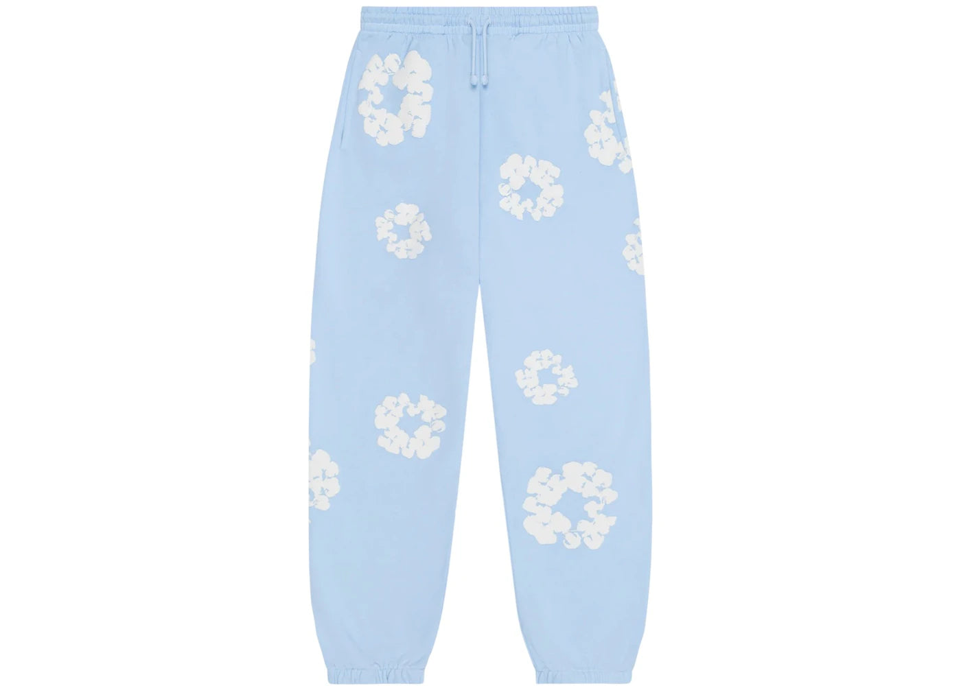 Denim Tears The Cotton Wreath Sweatpants Powder Blue -1