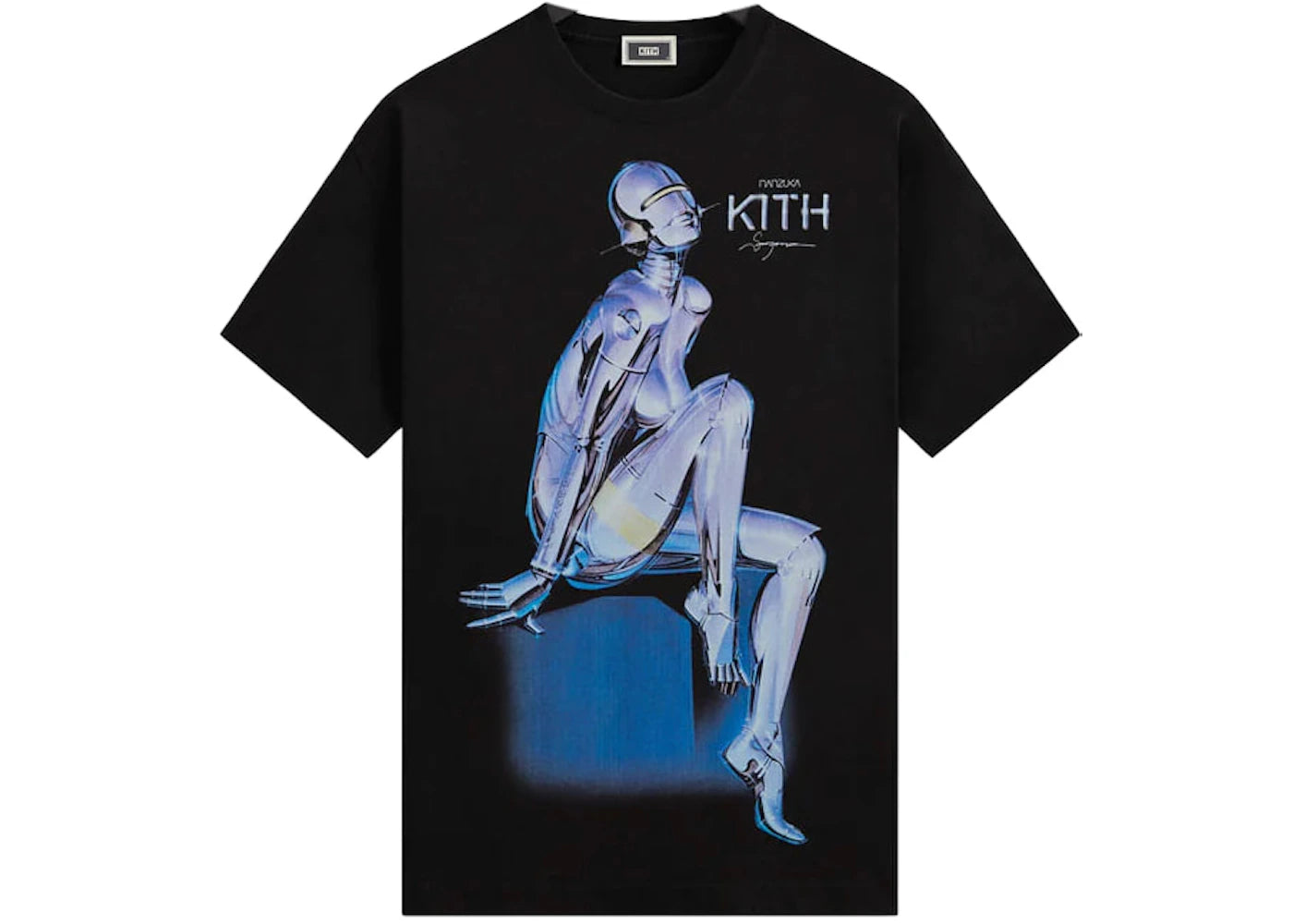 Kith x Nanzuka Gallery Sorayama Model A Tee Black -1