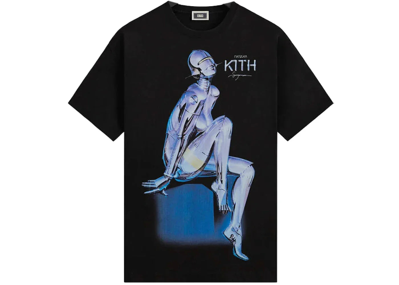 Kith x Nanzuka Gallery Sorayama Model A Tee Black -1