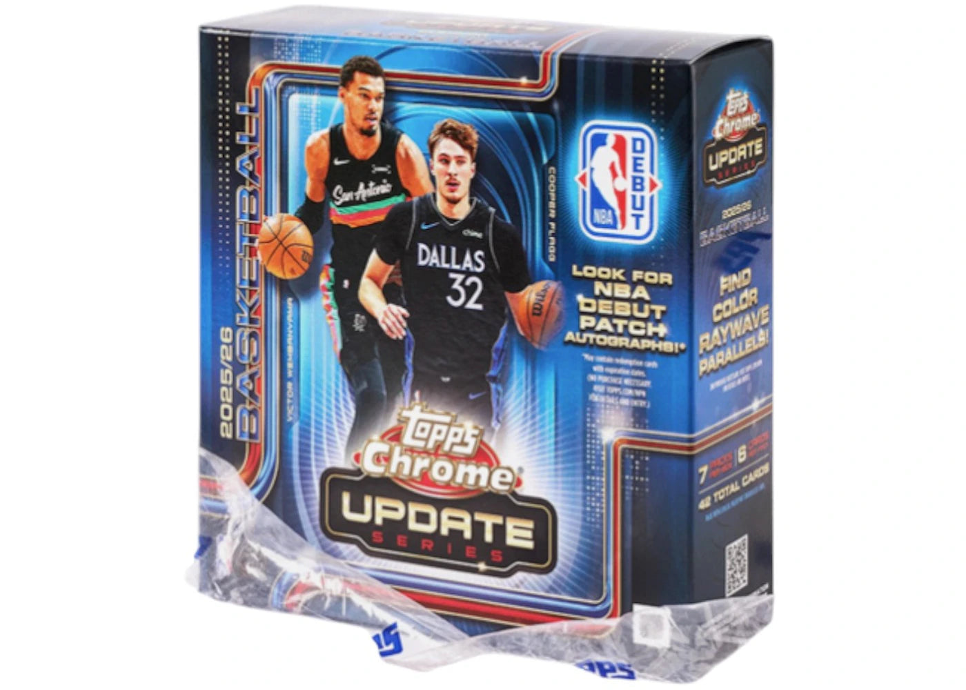 2025-26 Topps Chrome Updates Basketball Mega Box (Without Seal) -1