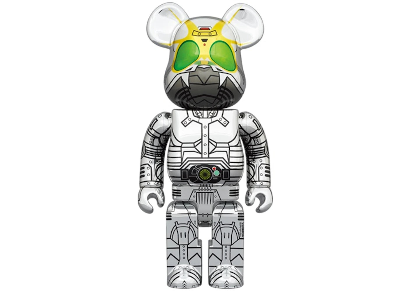 Bearbrick x Hajime Sorayama Shadow Moon (2G Exclusive) 400% -1