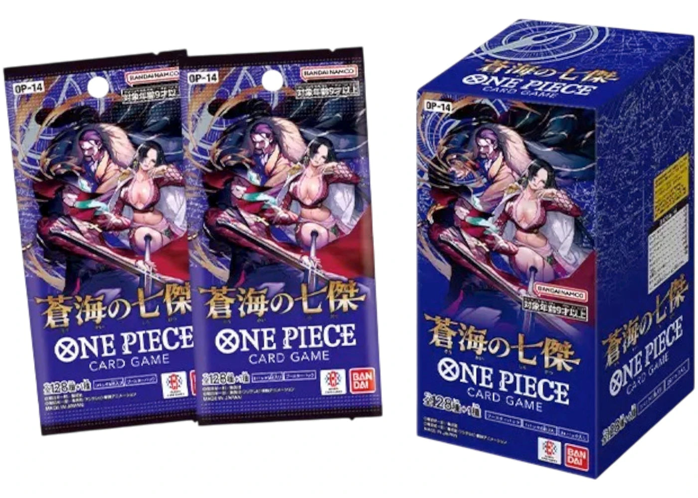 2025 Bandai One Piece The Azure Sea's Seven (OP-14) Booster Box (Japanese) -1