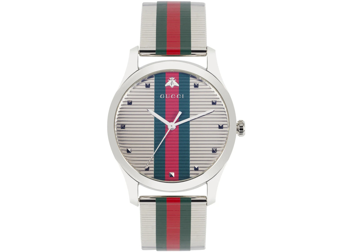 Gucci G-Timeless Bracelet YA126284 (Multi Guilloche) -1