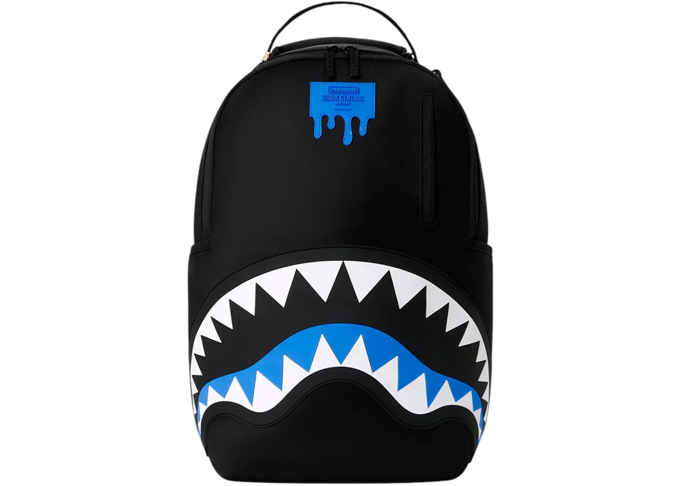 Sprayground Shark Central Passport Backpack Blue -1