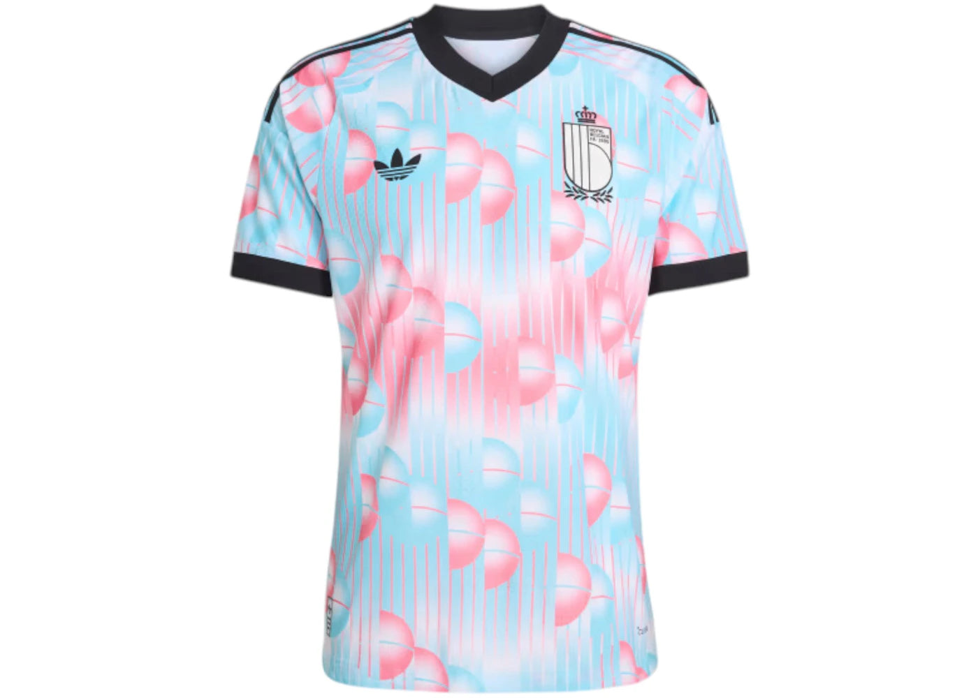 adidas Belgium 26 Away Authentic Jersey Frozen Blue/Black -1