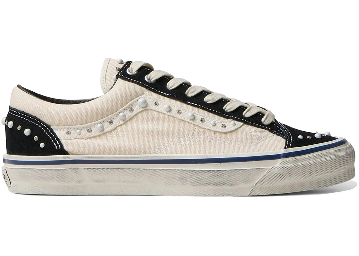 Vans LX Old Skool 36 Pearlized Pack Marshmallow Black -1