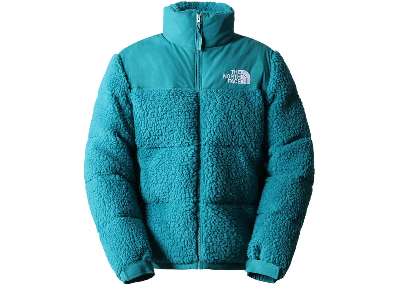 The North Face High Pile 600 Fill Recycled Waterfowl Down Nupste Jacket Harbor Blue -1