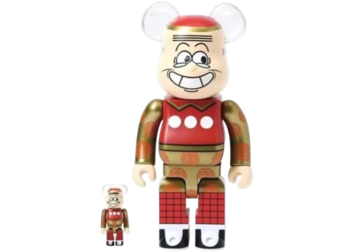 Bearbrick Old Master Q Chinese New Year 100% & 400% Set -1