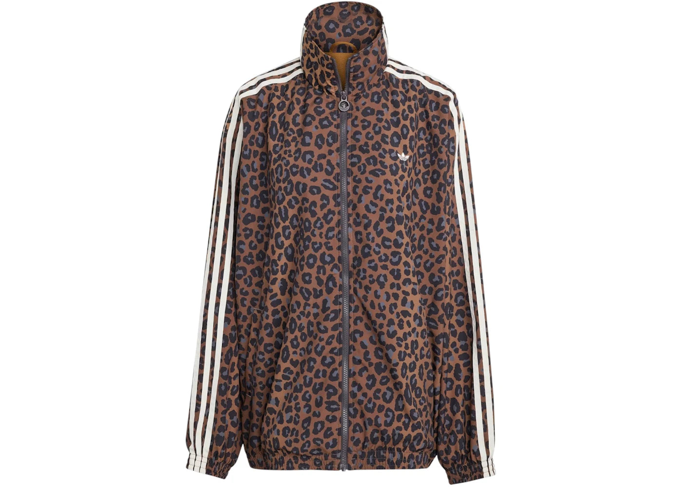 adidas Women's Leopard Firebird Oversized Tracktop Multicolor -1