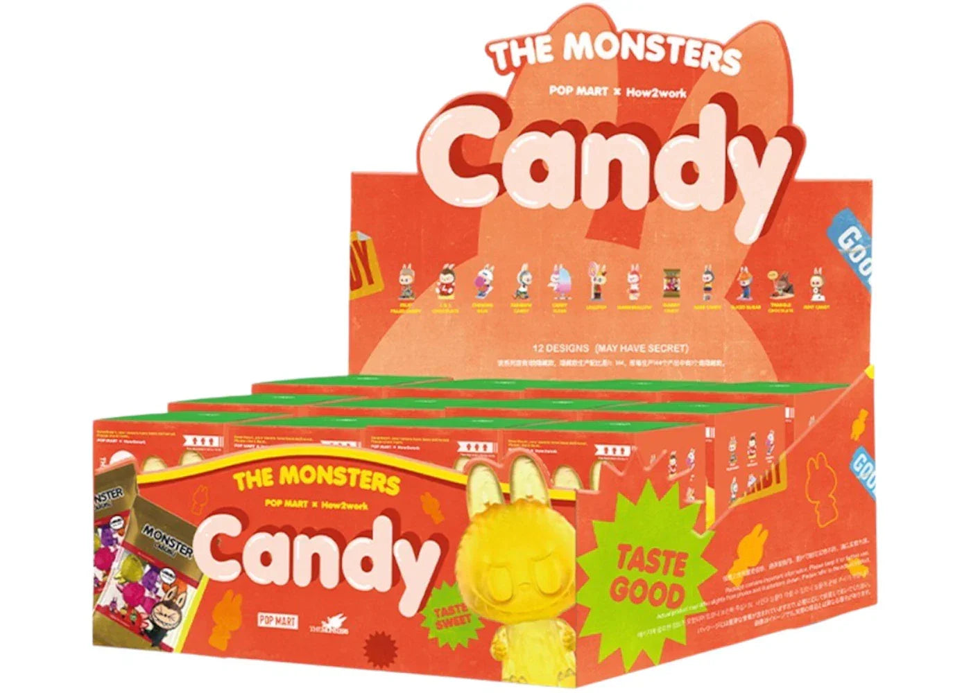 Pop Mart The Monsters Labubu Candy Series Figure Sealed Case (12 Blind Box)-1