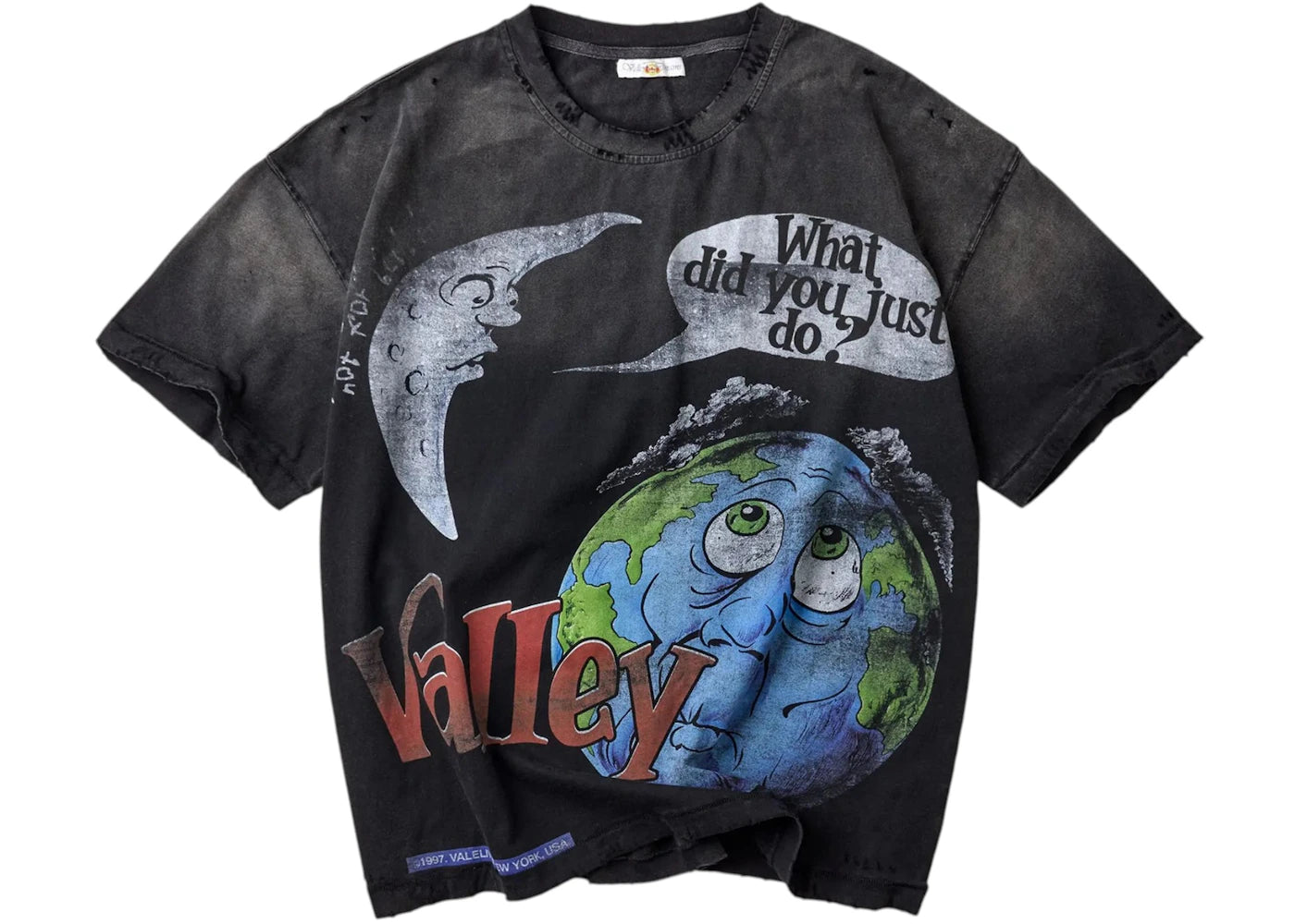 Vale Forever World Peace T-shirt Black -1