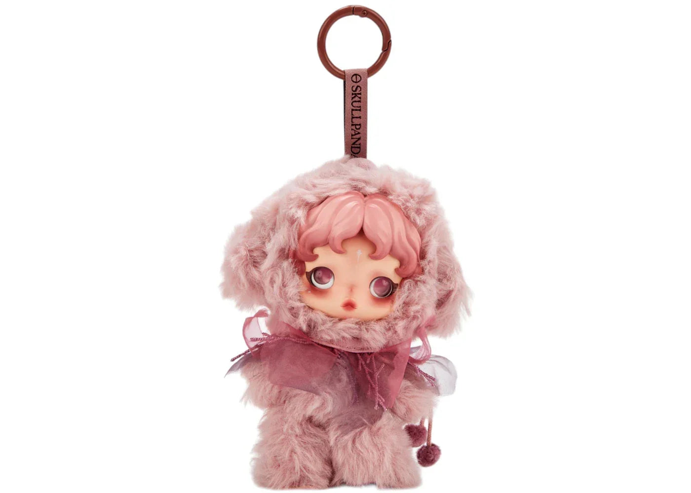 Pop Mart L'impressionnisme θSKULLPANDA Series Windflower Plush Doll-1