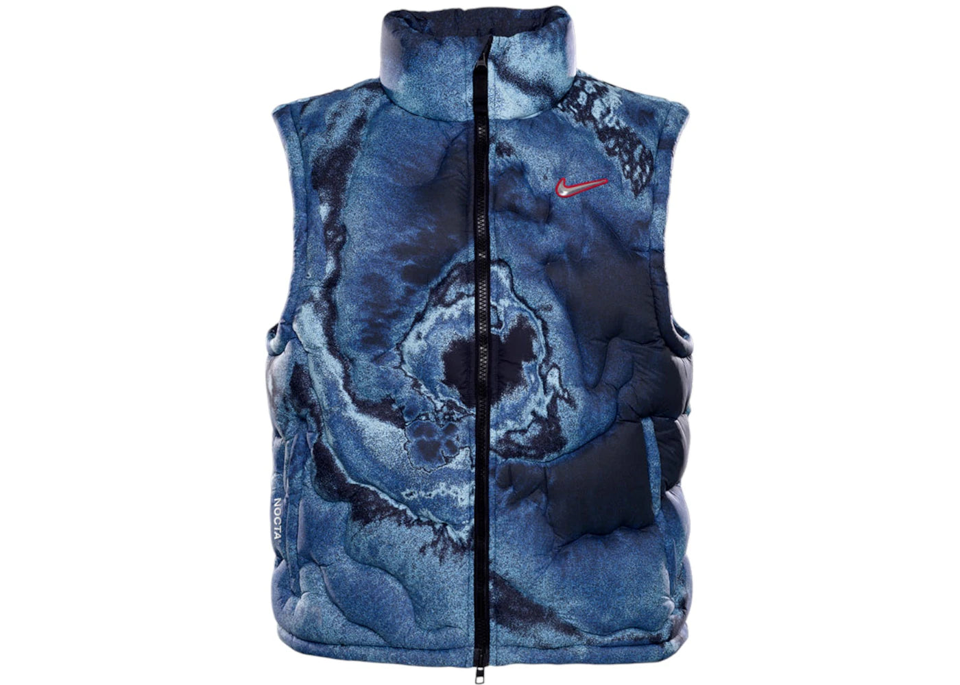 Nike x NOCTA Opal Tempest Puffer Vest Blue -1