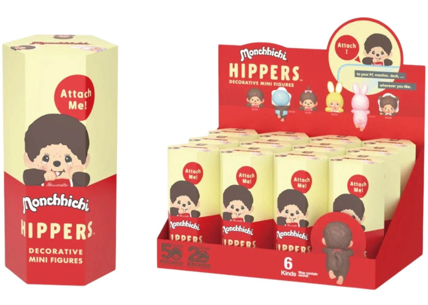 Sonny Angel Hippers Monchhichi Series Single Blind Box -1
