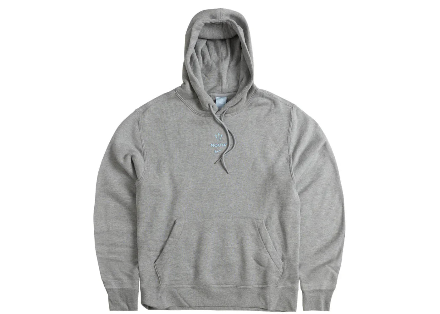 Nike x NOCTA Fleece Basketball Hoodie Dark Grey Heather -1