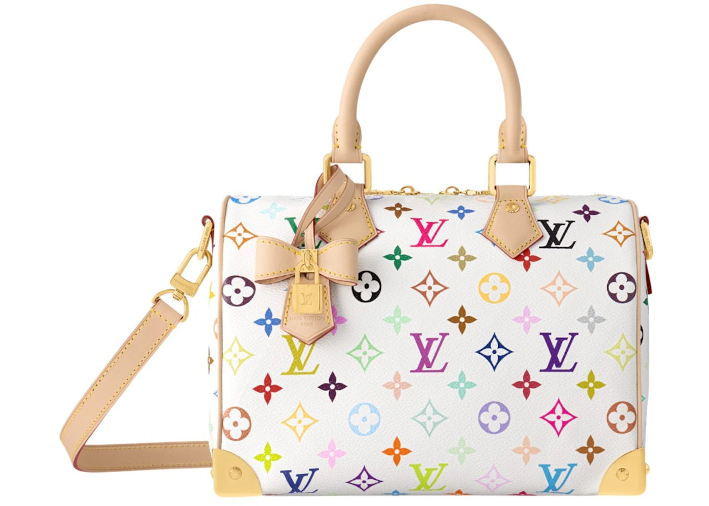 Louis Vuitton x Takashi Murakami Speedy Bandouliere 25 Multicolored -1