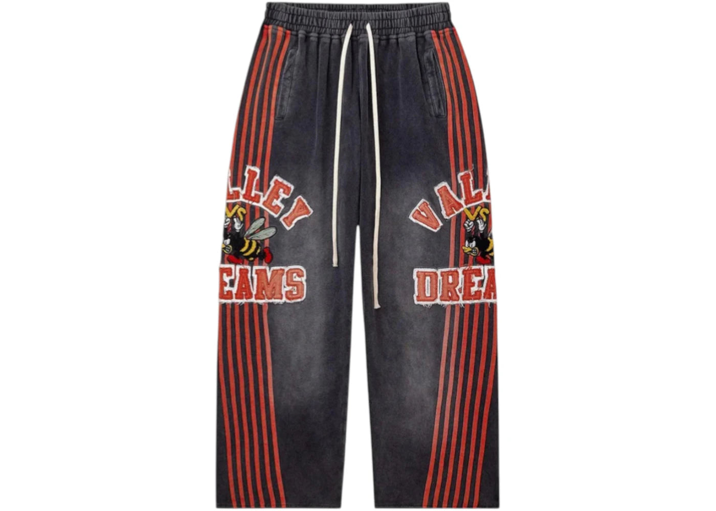 Vale Forever Anthem Tracks Sweatpants Black/Red -1
