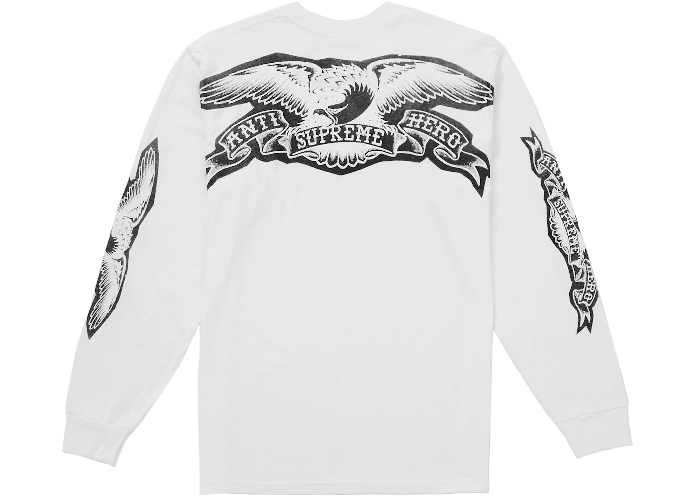 Supreme ANTIHERO Eagle L/S Tee White -1