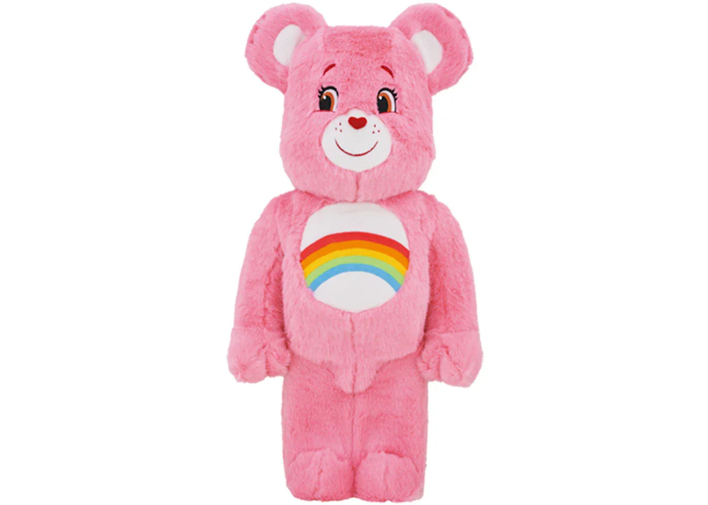 Bearbrick x Care Bears Cheer Bear Costume Ver. 1000% Pink-1