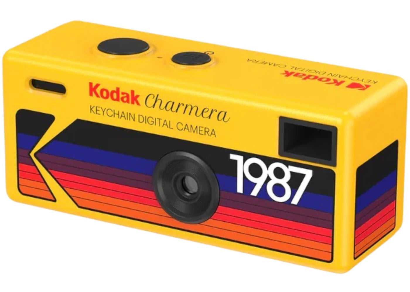 Kodak CHARMERA Digital Camera Keychain Yellow -1