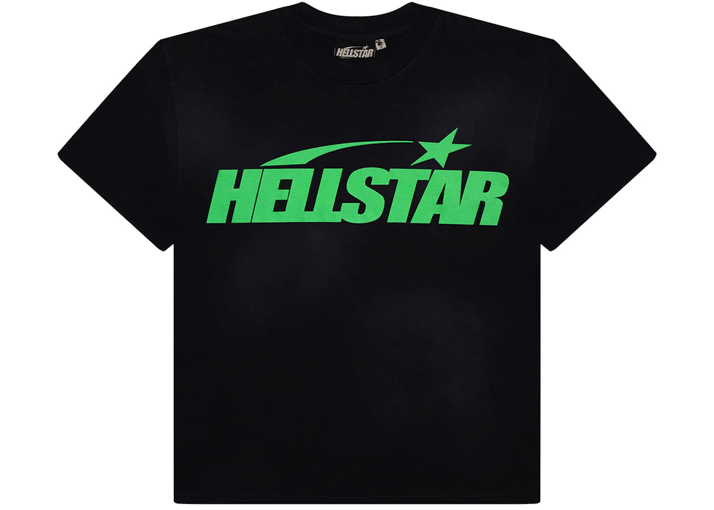 Hellstar Classic T-shirt (Regular Print) Black/Green -1