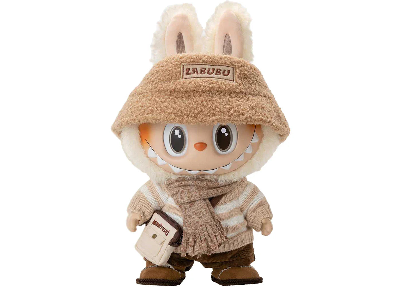 Pop Mart Labubu The Monsters Dress Be Latte Vinyl Plush Doll-1