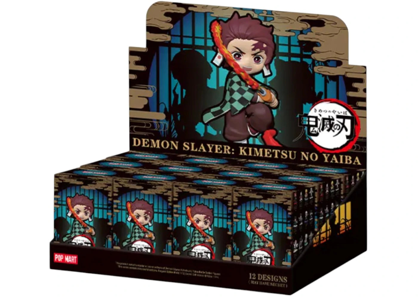 Pop Mart Demon Slayer Kimetsu No Yaiba Battle Series Figures Sealed Case (12 Blind Box) -1
