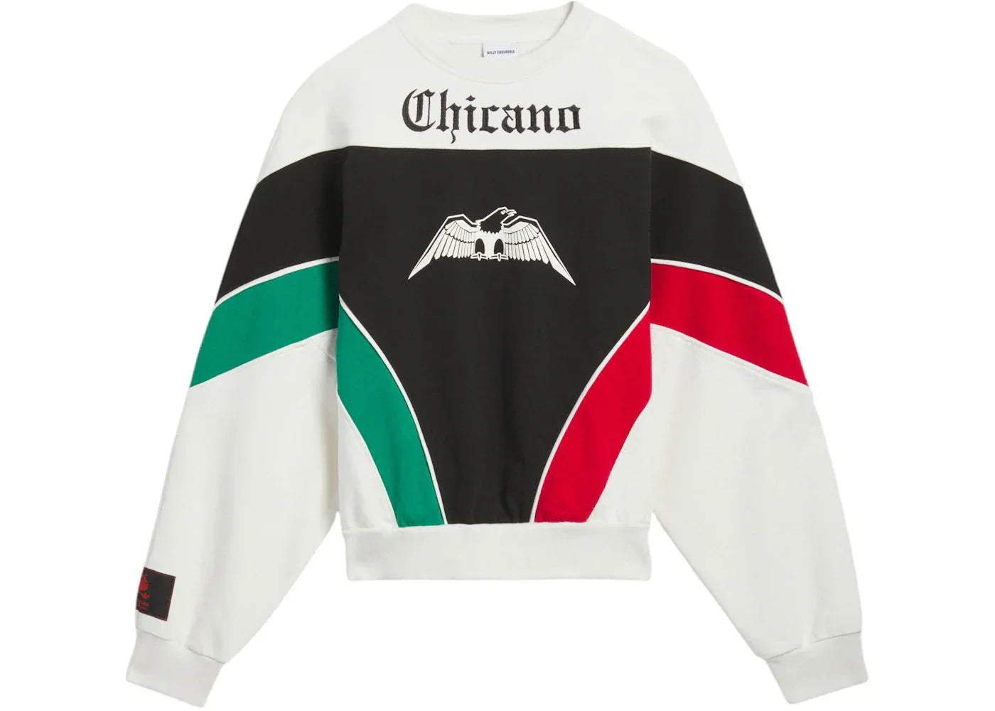 adidas x Willy Chavarria Chicano Sweatshirt White -1