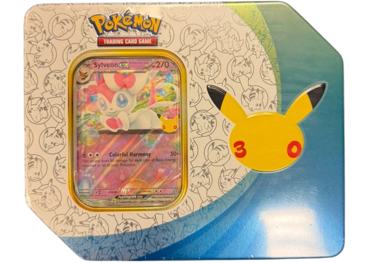 2026 Pokémon Mega Evolution 30th Celebration Sylveon Tin -1