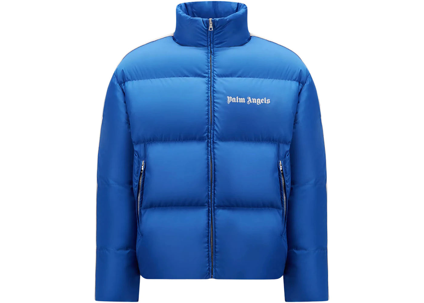 Moncler x Palm Angels Rodman Short Down Jacket Cornflower Blue -1