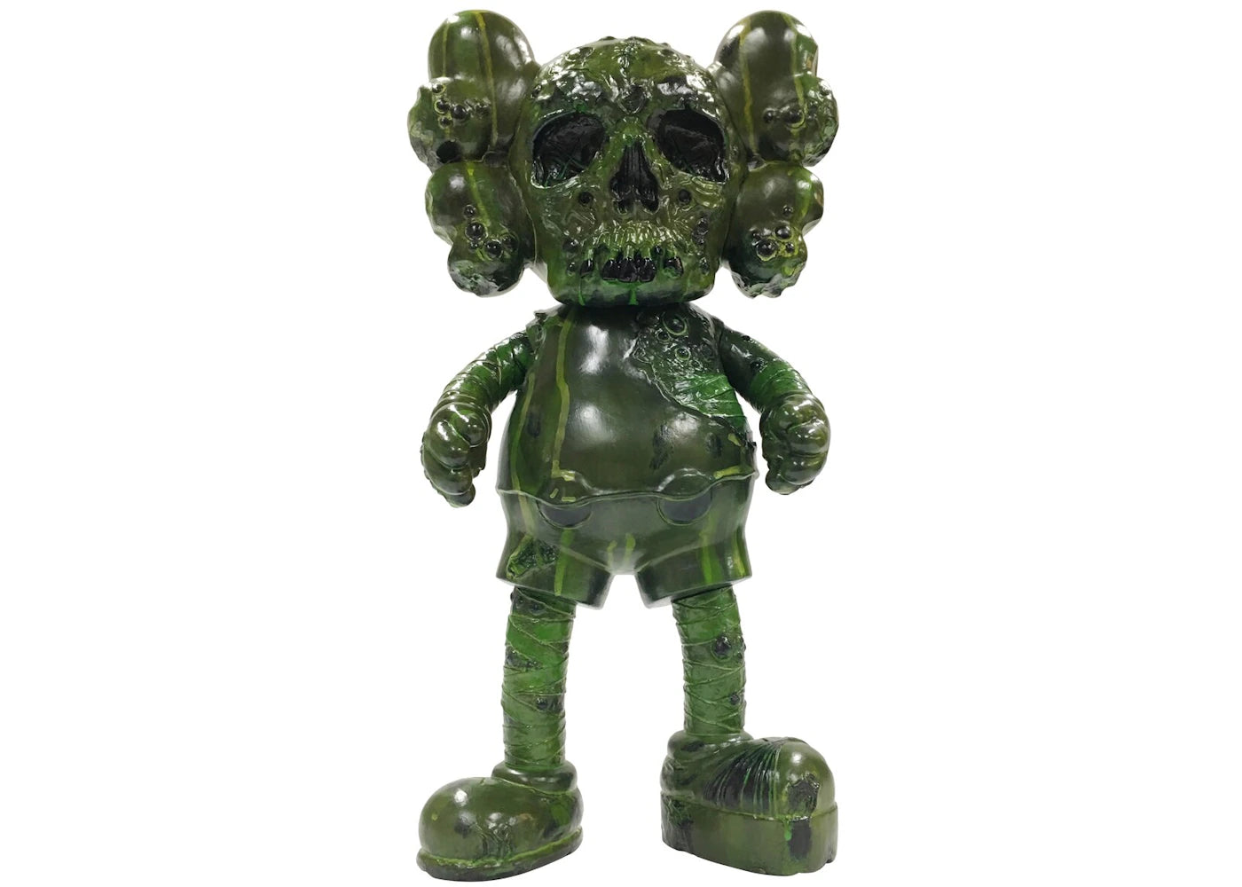 KAWS Pushead Companion Vinyl Figure Green -1