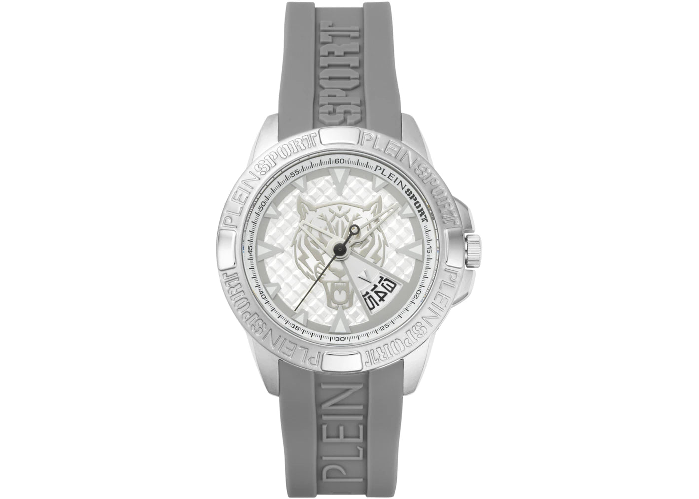Plein Sport Touchdown PSFBA0623 (Silver Guilloche) -1