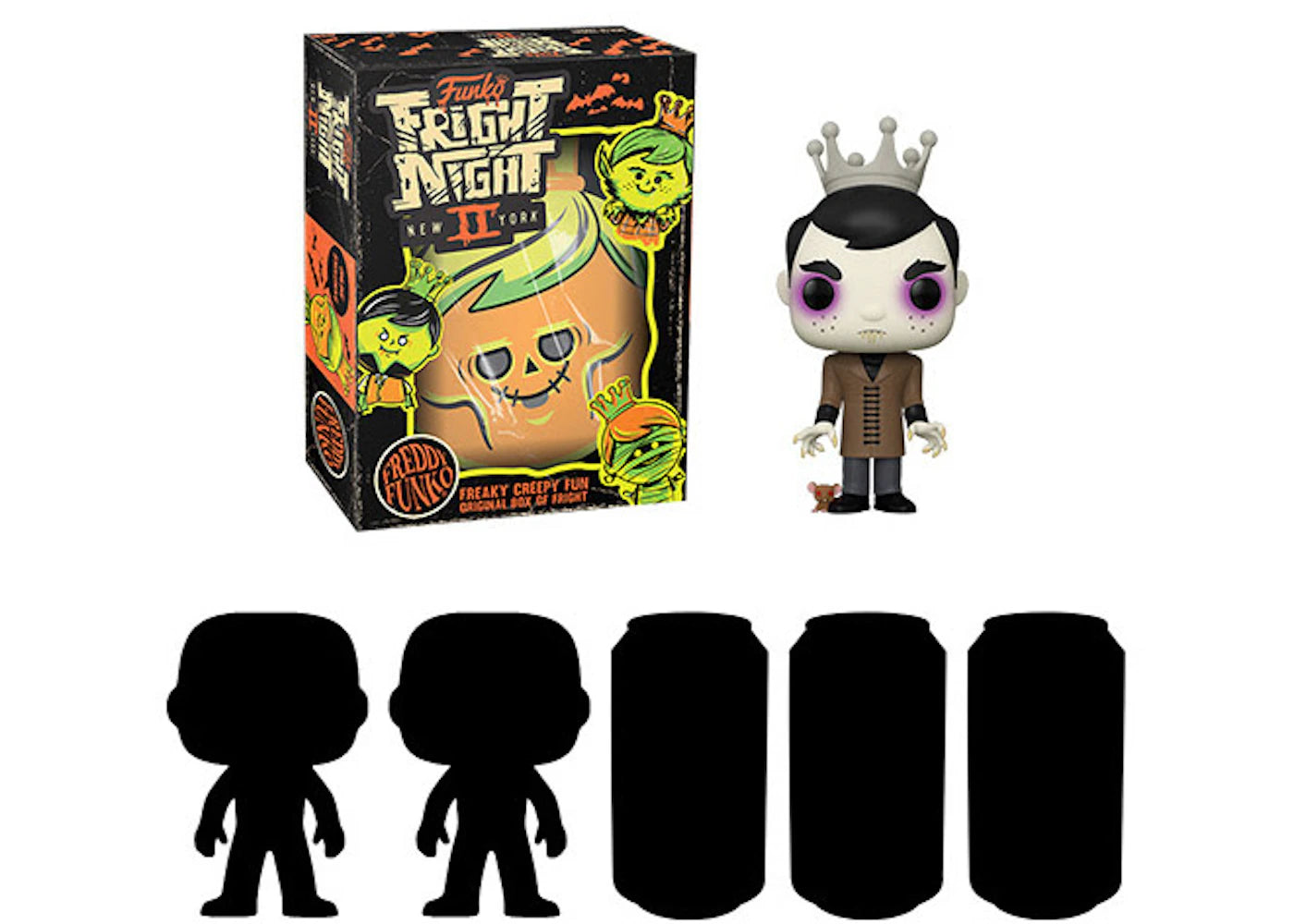 Funko Pop! Fright Night Box of Fun Freddy as Nosforatu Version 2022 NYCC Exclusive Sealed 6-Pack -1