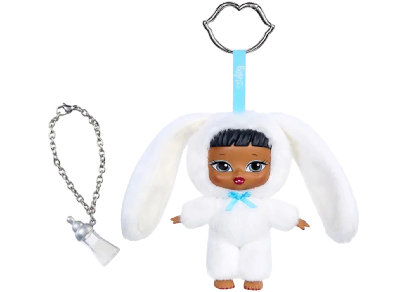 Bratz Bratziez Iconz Seriez Bunny Boo Sasha Plush Keychain -1