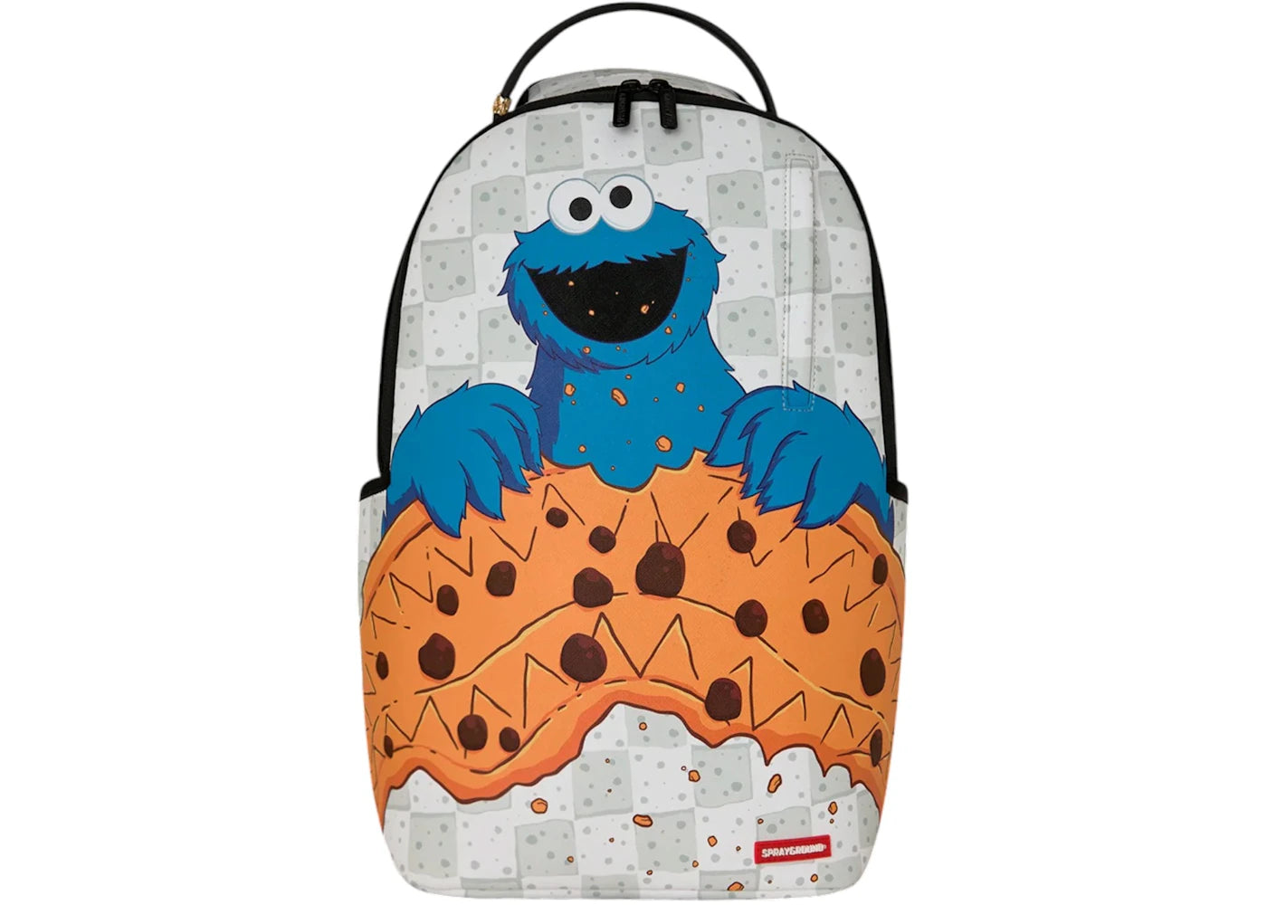 Sprayground Sesame Street Biggg Cookie Monster Backpack Multicolor -1