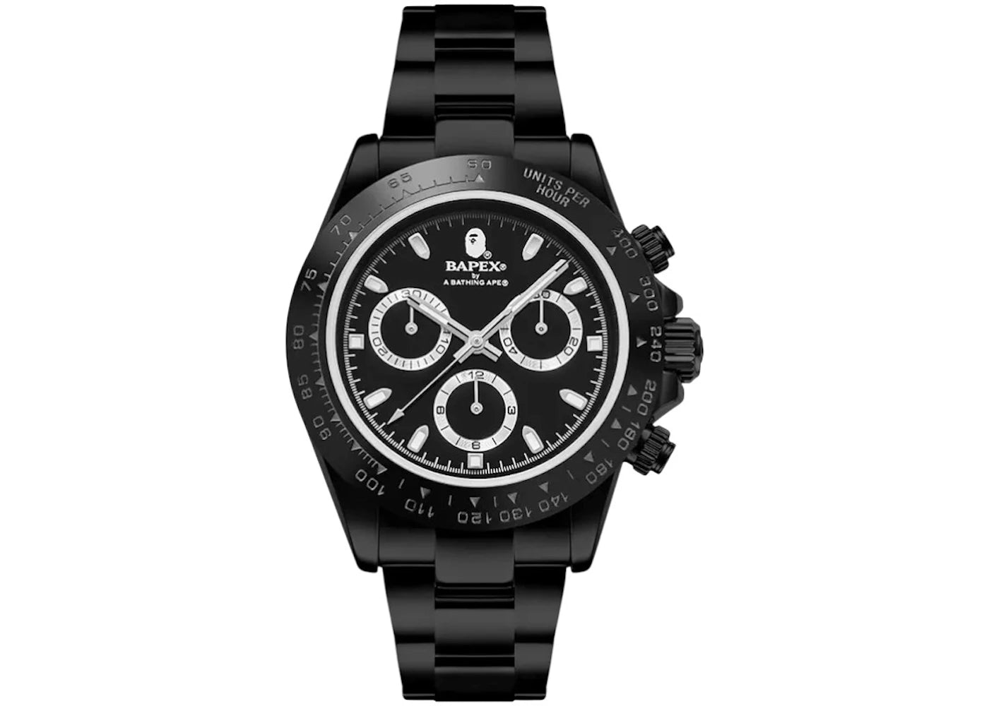 BAPE Type 4 BAPEX #1 Watch Black -1