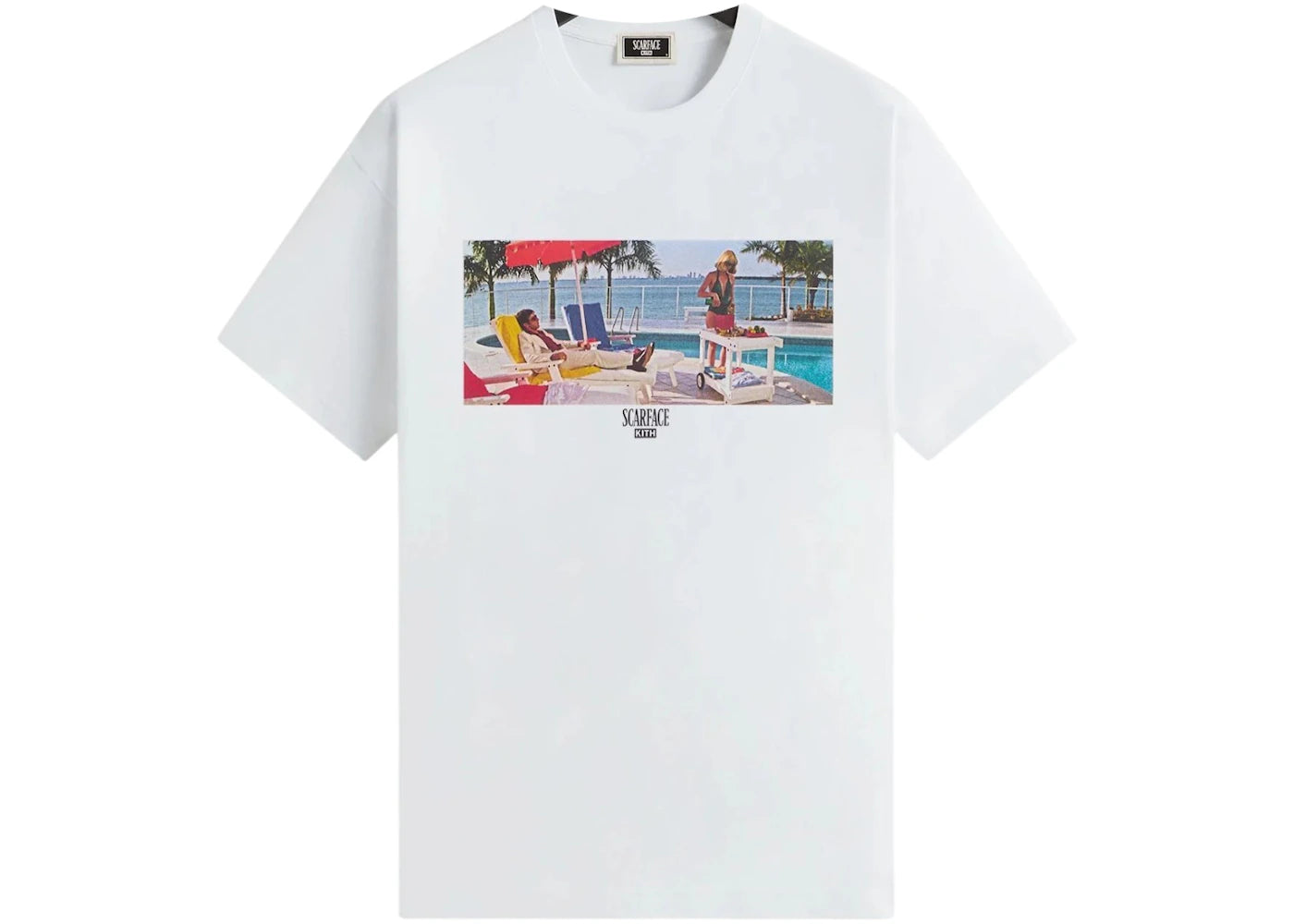 Kith x Scarface Just Us Tee White -1