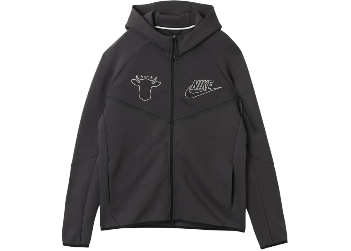 Nike Energy x Wagyu Tech Fleece Full-Zip Hoodie Black -1